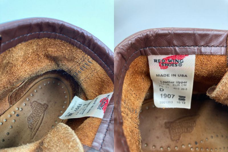 RED WING レッドウィング クラシックモック レザーシューズ D1907 サイズ25.5cm 中古 D1