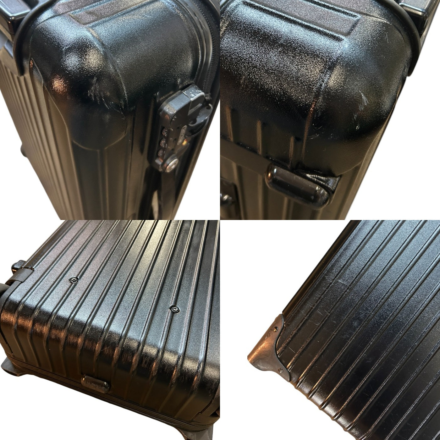 RIMOA リモワ サルサ 2輪 キャリーケース 機内持ち込みOK スーツケース TSAロック付 廃盤 希少 ブラック 中古 W４