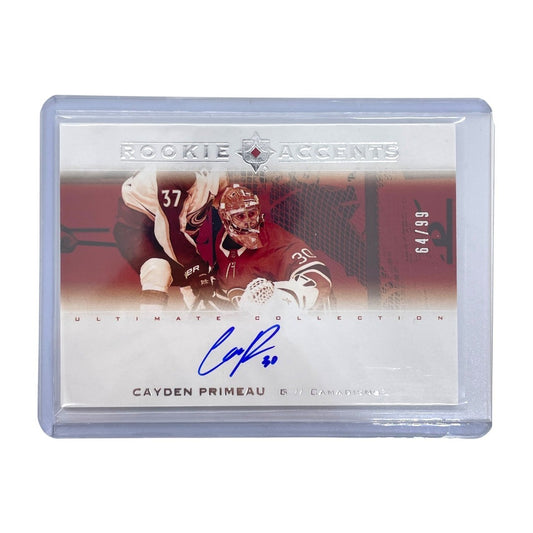 UPPER DECK NHLカード ULTIMATE COLLECTION CAYDEN PRIMEAU CANADIENS 64/99 #RA-CP 中古 IT1