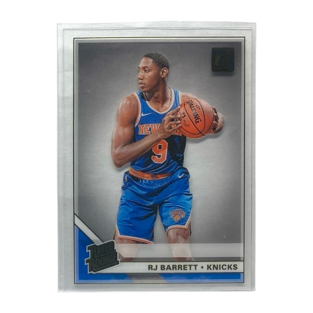 PANINI NBAカード CLEARLY DONRUSS RJ BARRETT KNICKS #53 中古 IT2
