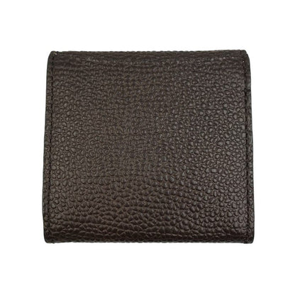 Paul Smith ポールスミス コインケース メンズ シボレザー 牛革 ボックス型 小銭入れ ブラウン PSP350 中古 T1