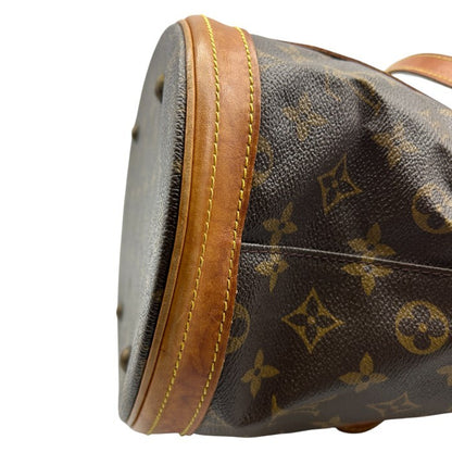 LOUIS VUITTON ルイヴィトン モノグラム バケットGM M42236 ブランド バッグ 鞄 レディース おしゃれ 中古 W1