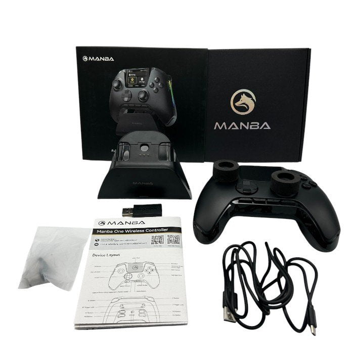 MANBA ONE マンバ ワン Bluetooth コントローラー ブルートゥース パソコン switch android iOS ゲーム 中古 W４