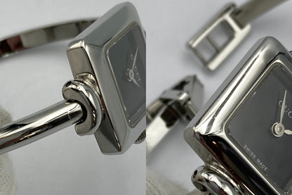 GUCCI グッチ バングルウォッチ スクエア クォーツ 1900L 中古 D4