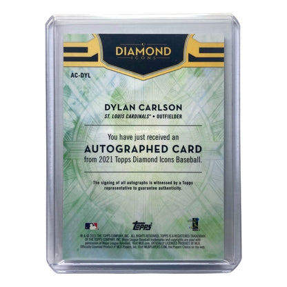 TOPPS MLBカード DIAMOND ICONS DYLAN CARLSON CARDINALS 03/10 #AC-DYL 中古 IT2