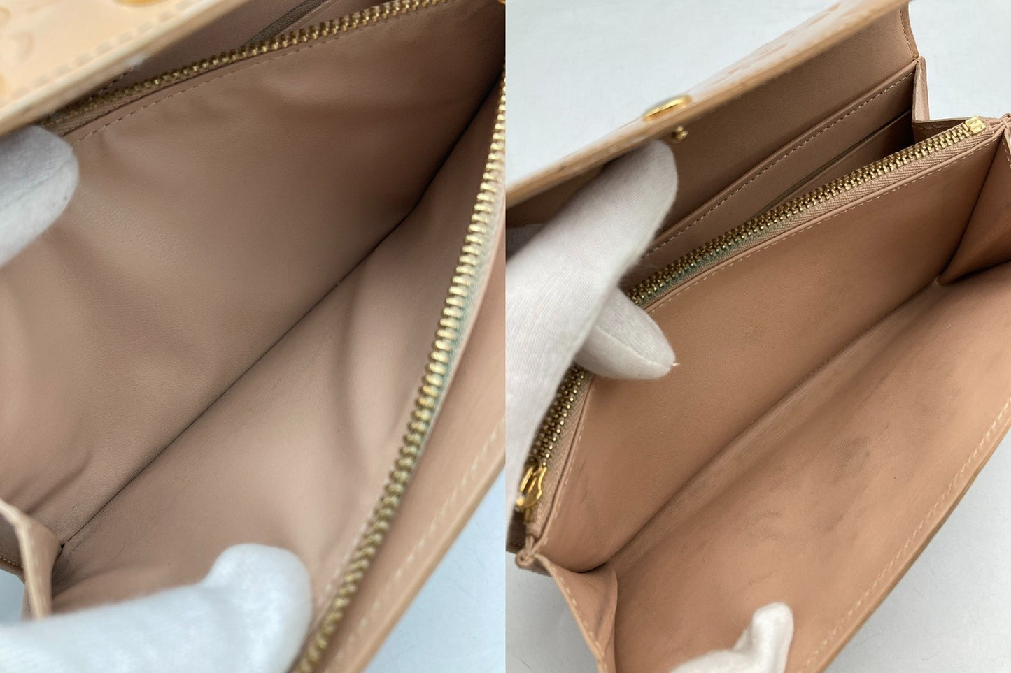 LOUIS VUITTON ルイヴィトン ヴェルニ ポルトフォイユ・サラ M91522 長財布 中古 D4