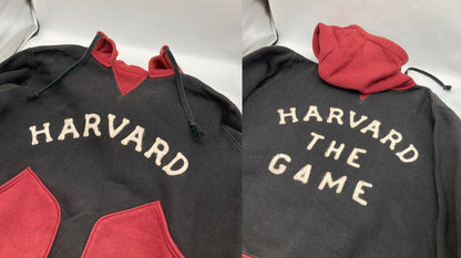 FREEWHEELERS フリーホイーラーズ HARVARD THE GAME アタッチドフード スウェットパーカー サイズ36 中古 D4