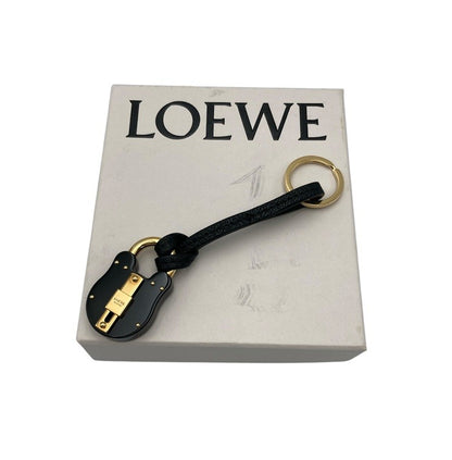 LOEWE ロエベ パドロック型 キーホルダー チャーム 中古 D4