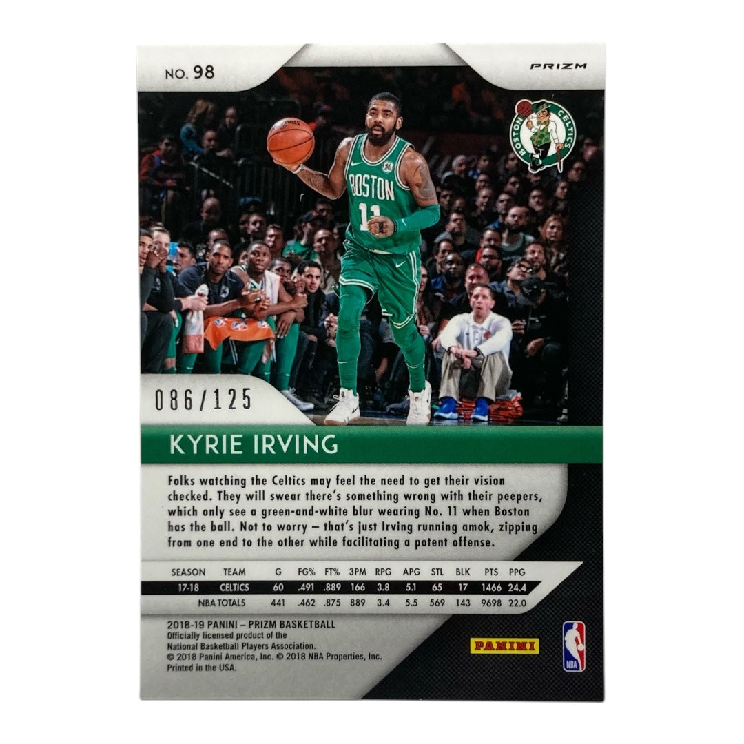 PANINI NBAカード PRIZM KYRIE IRVING BOSTON CELTICS /125 #98 中古 IT2