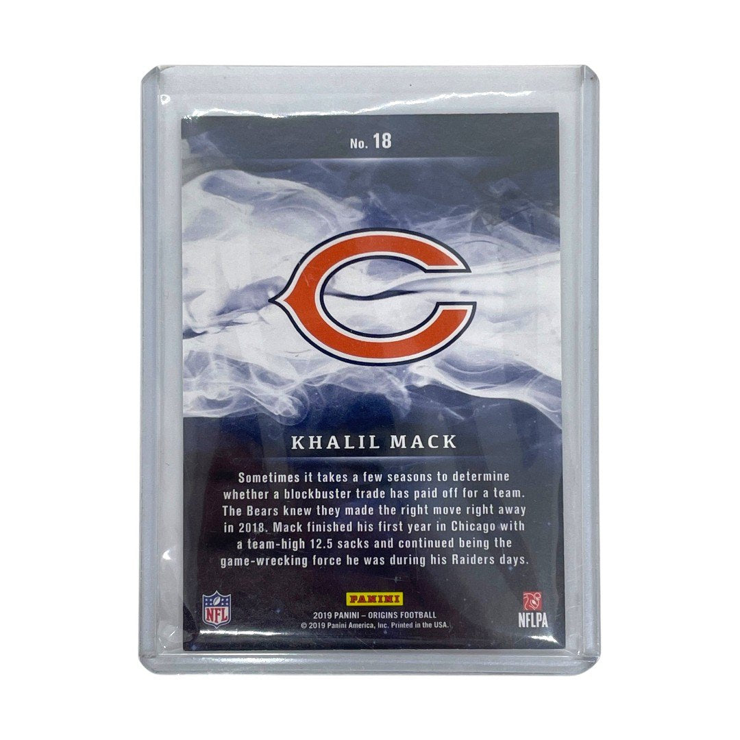 PANINI NFLカード ORIGINS KHALIL MACK CHICAGO BEARS 2/5 #18 中古 IT1