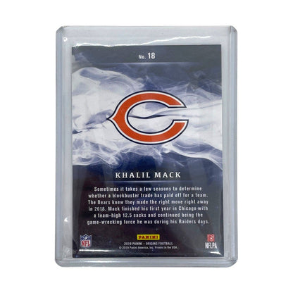 PANINI NFLカード ORIGINS KHALIL MACK CHICAGO BEARS 2/5 #18 中古 IT1
