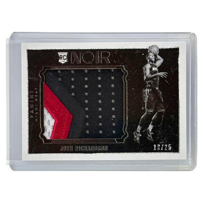 PANINI NBAカード NOIR JOSH RICHARDSON MIAMI HEAT /25 #28 中古 IT1
