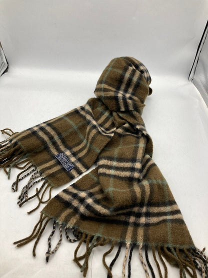 Burberrys バーバリーズ カシミヤ100％ マフラー イングランド製 中古 D4