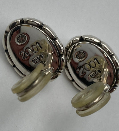 GEORG JENSEN ジョージジェンセン 2001年 ヘリテージ イヤーイヤリング SV925 中古 D4