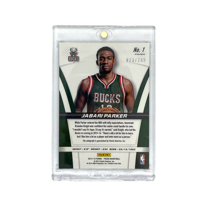 PANINI NBAカード PRIZM BLUE JABARI PARKER 023/249 #1 中古 IT1
