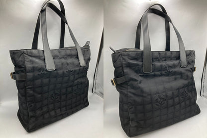 CHANEL シャネル ニュートラベルライン トートGM 中古 D4