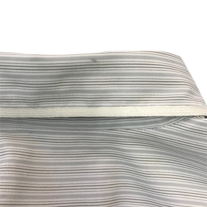 COMME des GARCONS HOMME コムデギャルソンオム シャツ メンズ 長袖 コットン ストライプ ホワイト/グレー HB-050520 中古 T1