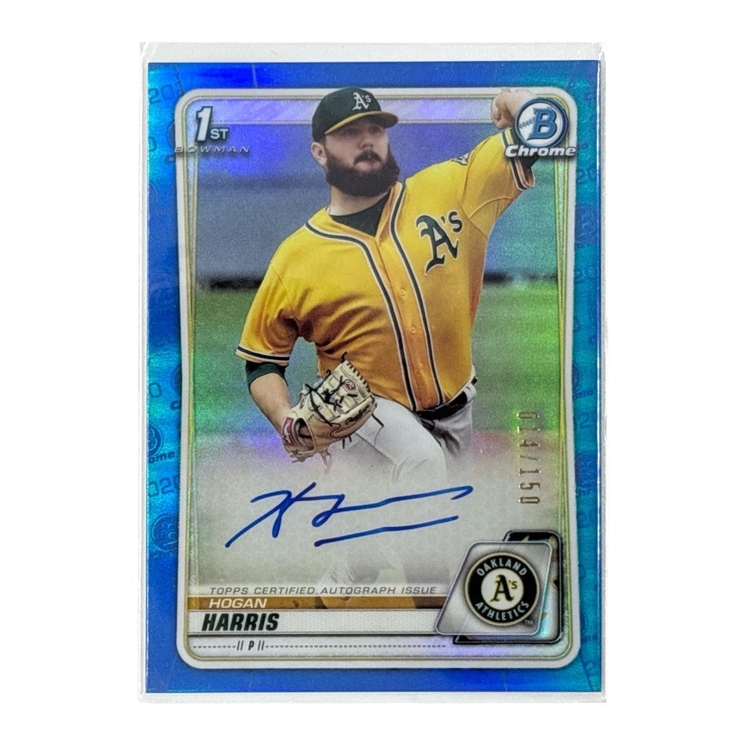 TOPPS MLBカード BOWMAN CHROME 1ST HOGAN HARRIS OAKLAND ATHLETICS /150 #CPA-HH 中古 IT1