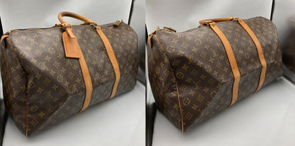 LOUIS VUITTON ルイヴィトン モノグラム キーポル 50 ボストンバッグ M41426 中古 D4