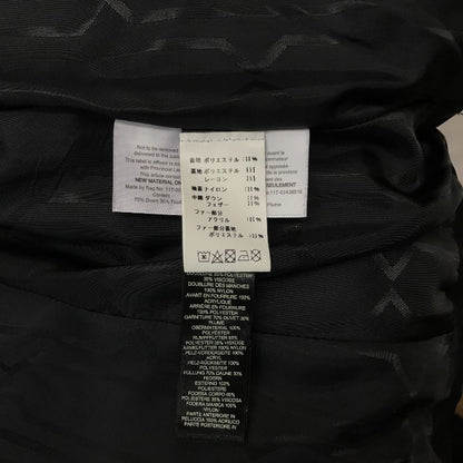 HUNTER ハンター ダウンジャケット レディース 冬 ファー ブラック XSサイズ 中古 N1