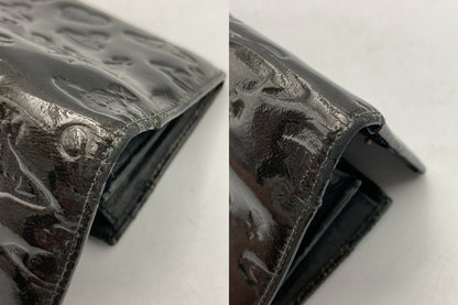 Vivienne Westwood ヴィヴィアンウエストウッド エナメル 2つ折り 長財布 中古 D4