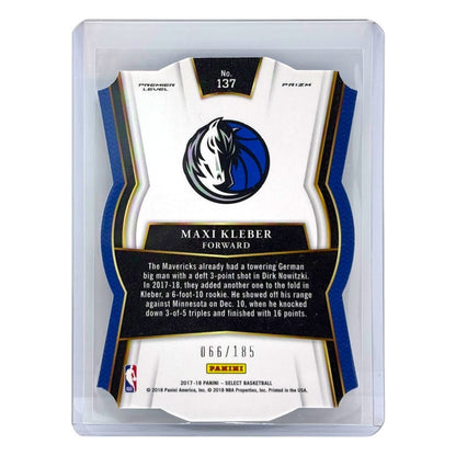 PANINI NBAカード SELECT PRIZM DIE-CUT MAXI KLEBER MAVERICKS /185 #137 中古 IT1