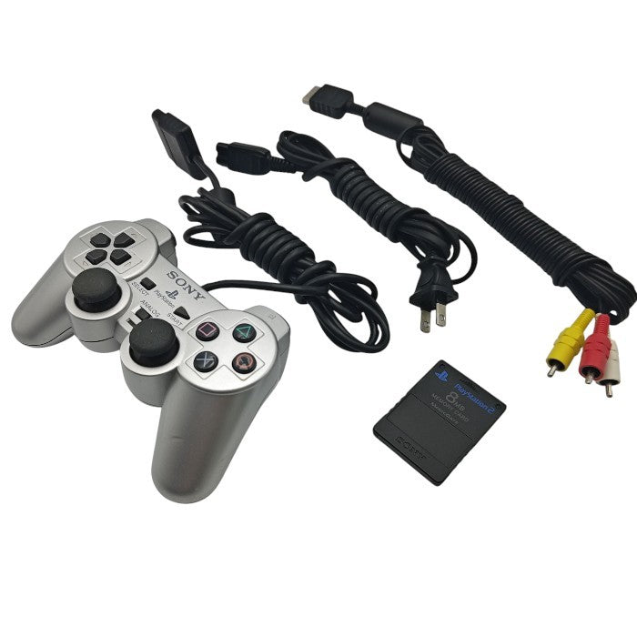 SONY ソニー PlayStation2 プレイステーション2 SCPH-50000 TSS サテンシルバー 中古 H４