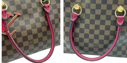 LOUIS VUITTON ルイヴィトン LVリバーサイド 2WAY ハンドバッグ ダミエ N40052 鞄 ブランド レディース お出かけ 通勤 中古 W４