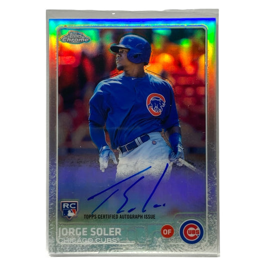 TOPPS MLBカード CHROME JORGE SOLER CUBS 046/499 #AR-JS 中古 IT2