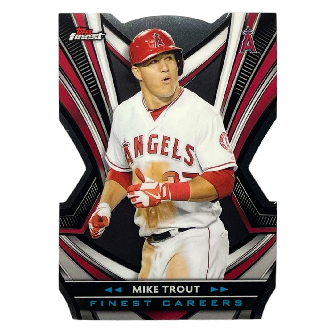 TOPPS MLBカード FINEST DIE CUT MIKE TROUT ANGELS #FCI-2 中古 IT2