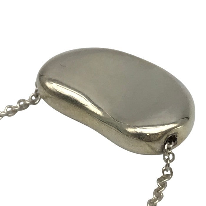 TIFFANY&Co. ティファニー ビーン ネックレス レディース シルバー925 SV エルサペレッティ 40cm 中古 T1