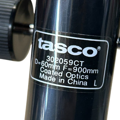 TASCO タスコ コンパクト 天体望遠鏡 302059CT 光学機器 天体観測 星 持ち運び 中古 W４