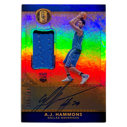 PANINI NBAカード GOLD STANDARD A.J. HAMMONS DALLAS MAVERICKS /199 #210 中古 IT2