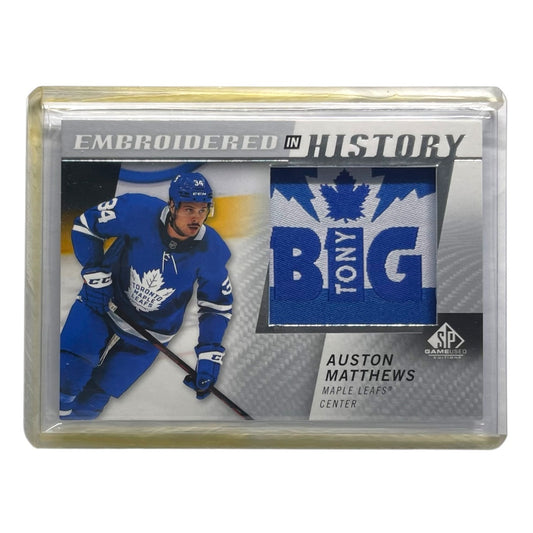 UPPER DECK NHLカード SP GAME USED AUSTON MATTHEWS MAPLE LEAFS #4 中古 IT2