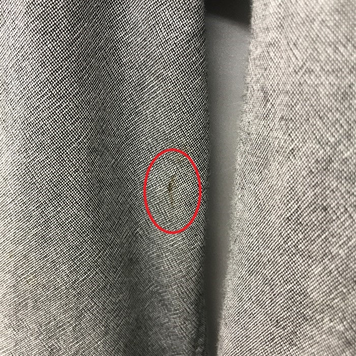 COMME des GARCONS コムデギャルソン GANRYU ガンリュウ シャツ メンズ 長袖 カジュアル プリント Mサイズ グレー ED-B003 トップス 秋 春 中古 W1