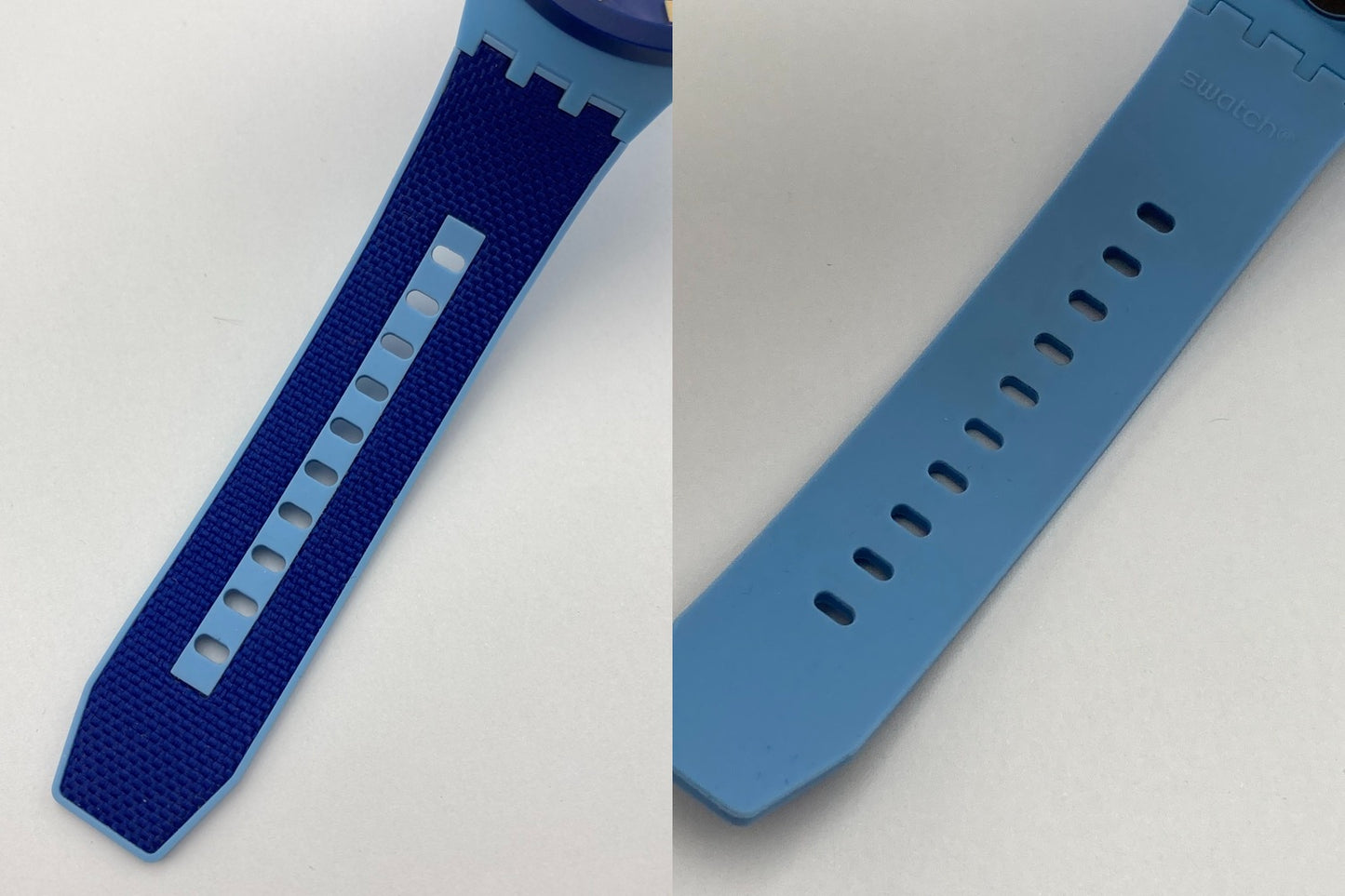 SWATCH スウォッチ BOUNCING BLUE バウンシングブルー BIG BOLD 腕時計 SB05N105 中古 D4