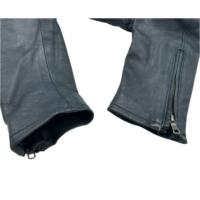 BEAUTY&YOUTH UNITED ARROWS シングルライダース ゴートレザージャケット メンズ M ビューティー＆ユース ユナイテッドアローズ 山羊革 ブラック 秋 アウター 中古 W４