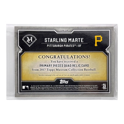 TOPPS MLBカード MUSEUM COLLECTION STARLING MARTE PITTSBURGH PIRATES /75 #SPR-SM 中古 IT1