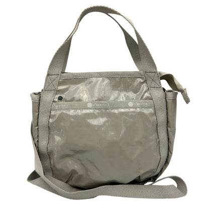 Lesportsac レスポートサック ２WAY バッグ シャンパングリッター 鞄 ショルダー トート ミニ コンパクト 中古 W４