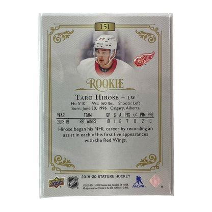 UPPER DECK NHLカード STATURE TARO HIROSE RED WINGS 21/35 #151 中古 IT2