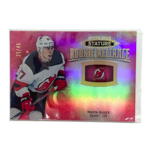 UPPER DECK NHLカード STATURE NIKITA GUSEV DEVILS 25/45 #RR-17 中古 IT2