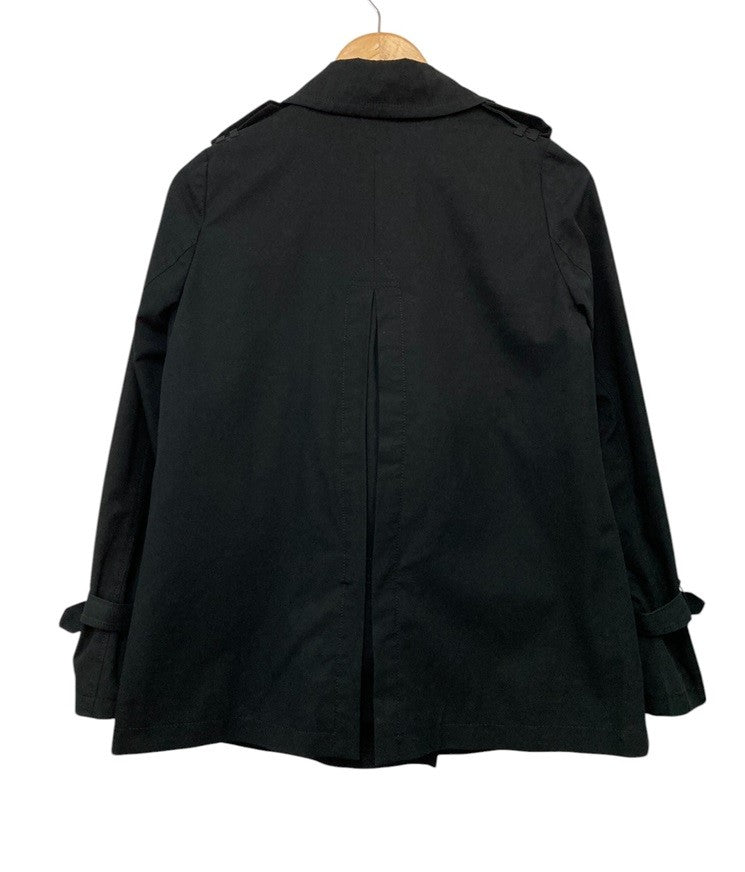 BURBERRY LONDON BLUE LABEL バーバリー ロンドン ブルーレーベル ショート丈 ダブルブレストコート サイズ38 中古 D4