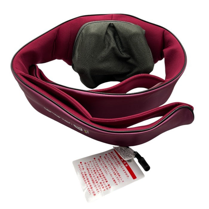 アルインコ 首マッサージャー もみたいむ やすらぎ レッド MCR8923 医療機器認証番号：305AHBZX00011000 ネックマッサージャー マッサージ器 ヒーター 中古 W４