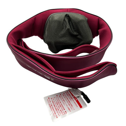 アルインコ 首マッサージャー もみたいむ やすらぎ レッド MCR8923 医療機器認証番号：305AHBZX00011000 ネックマッサージャー マッサージ器 ヒーター 中古 W４