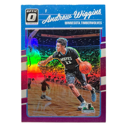 PANINI NBAカード DONRUSS OPTIC PRIZM ANDREW WIGGINS MINNESOTA TIMBERWOLVES #125 中古 IT2