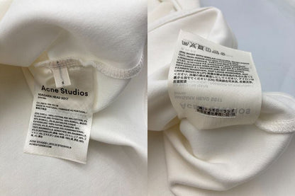 Acne Studiosアクネ ストゥディオズ  NIAGARA HEAD SS17 スカル バックプリント Tシャツ サイズS 中古 D4