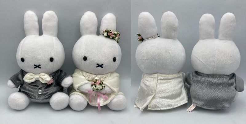 miffy Wedding Doll ミッフィー ウェディングドール 中古 D4