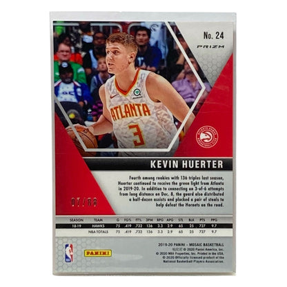 PANINI NBAカード MOSAIC PRIZM KEVIN HUERTER HAWKS 07/88 #24 中古 IT2