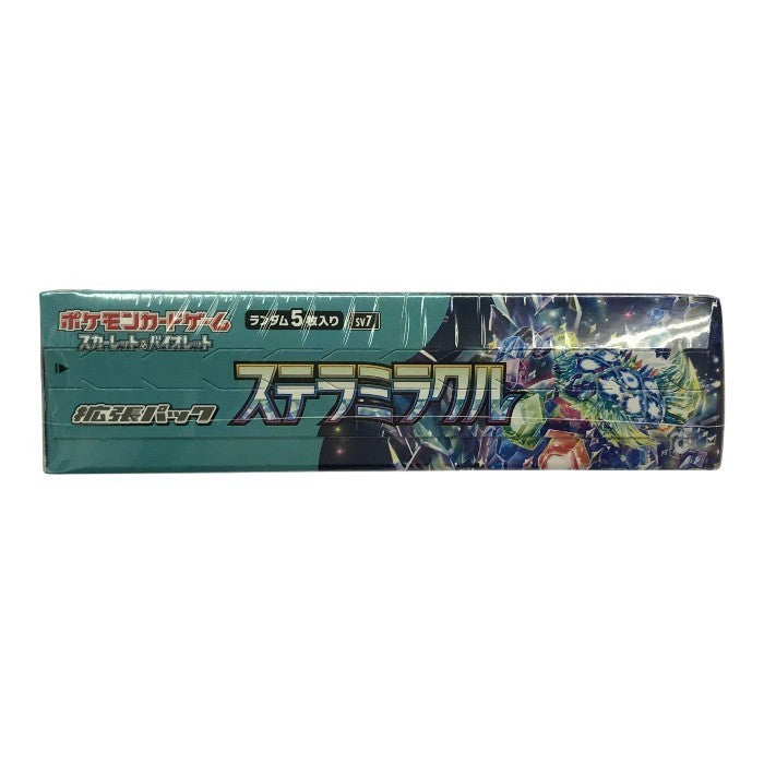 ポケモンカードゲーム スカーレット＆バイオレット 拡張パック ステラミラクル BOX 1ボックス/30パック入り 中古 T1