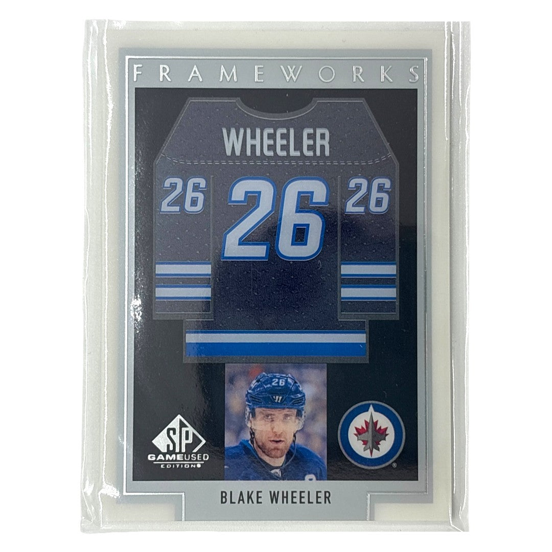 UPPER DECK NHLカード SP GAME USED BLAKE WHEELER WINNIPEG JETS #FW-BW 中古 IT1